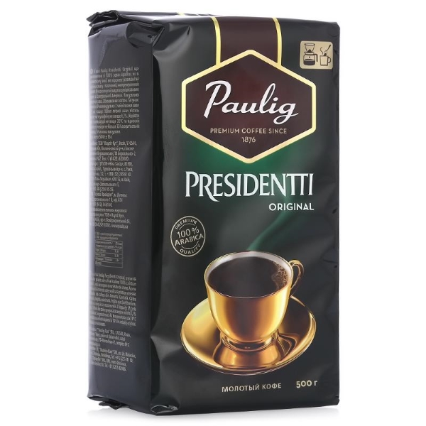 Молотый кофе Paulig Presidentti Original (250г)